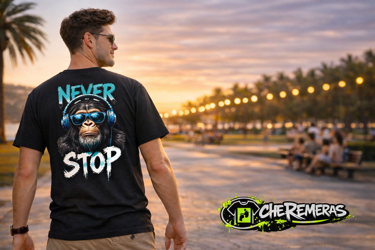 Remeras Urbanas - Estampa Espalda