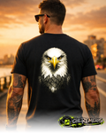 #106 Magestic Eagle - Back Black Solid