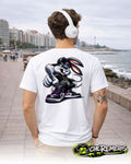 Remera Bugs Bunny Pointing #227 - Back White Solid