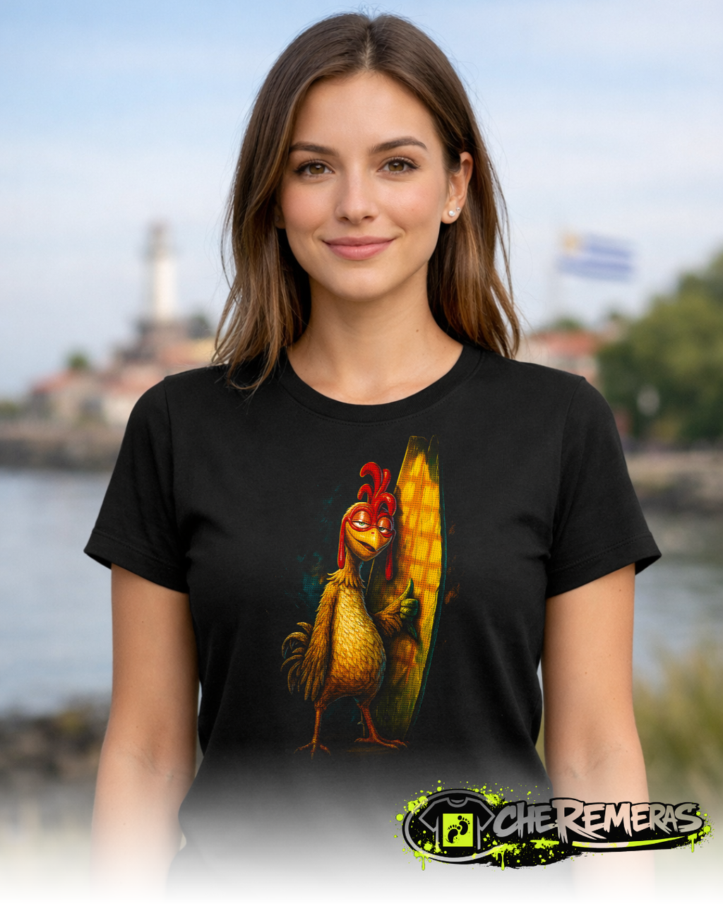 Remera Bartolito #158 - Front Black Solid
