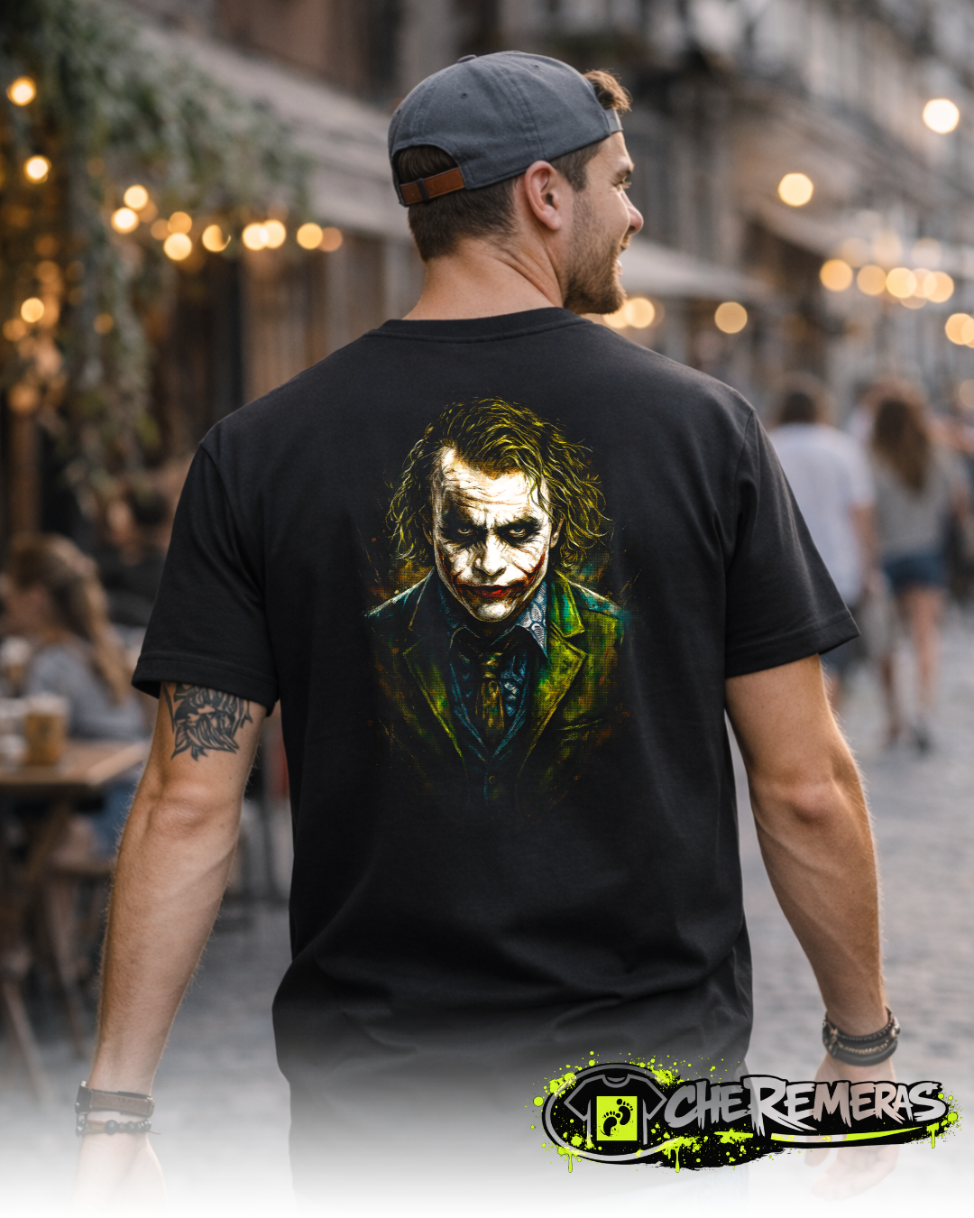 Remera The Joker #125 - Back Black Solid