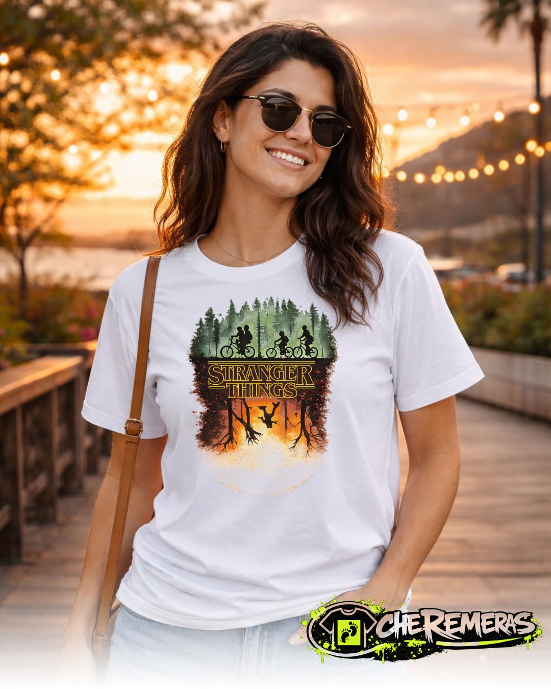 Remera Stranger Things #23 - Front White Solid