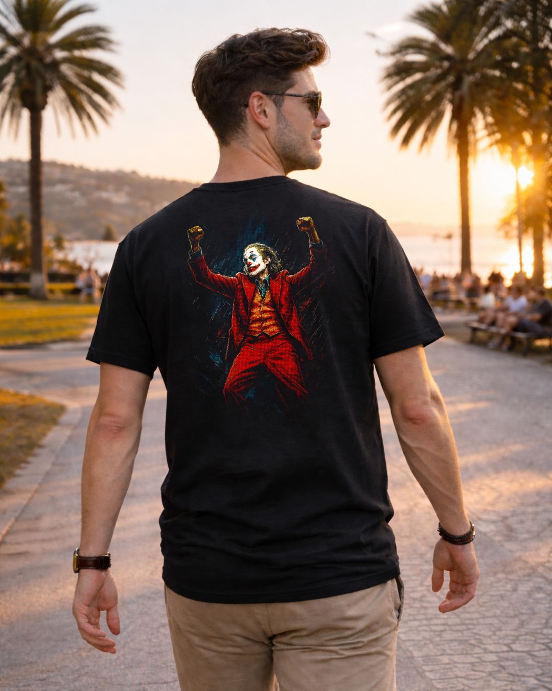 Remera The Joker #105 - Back Black Solid