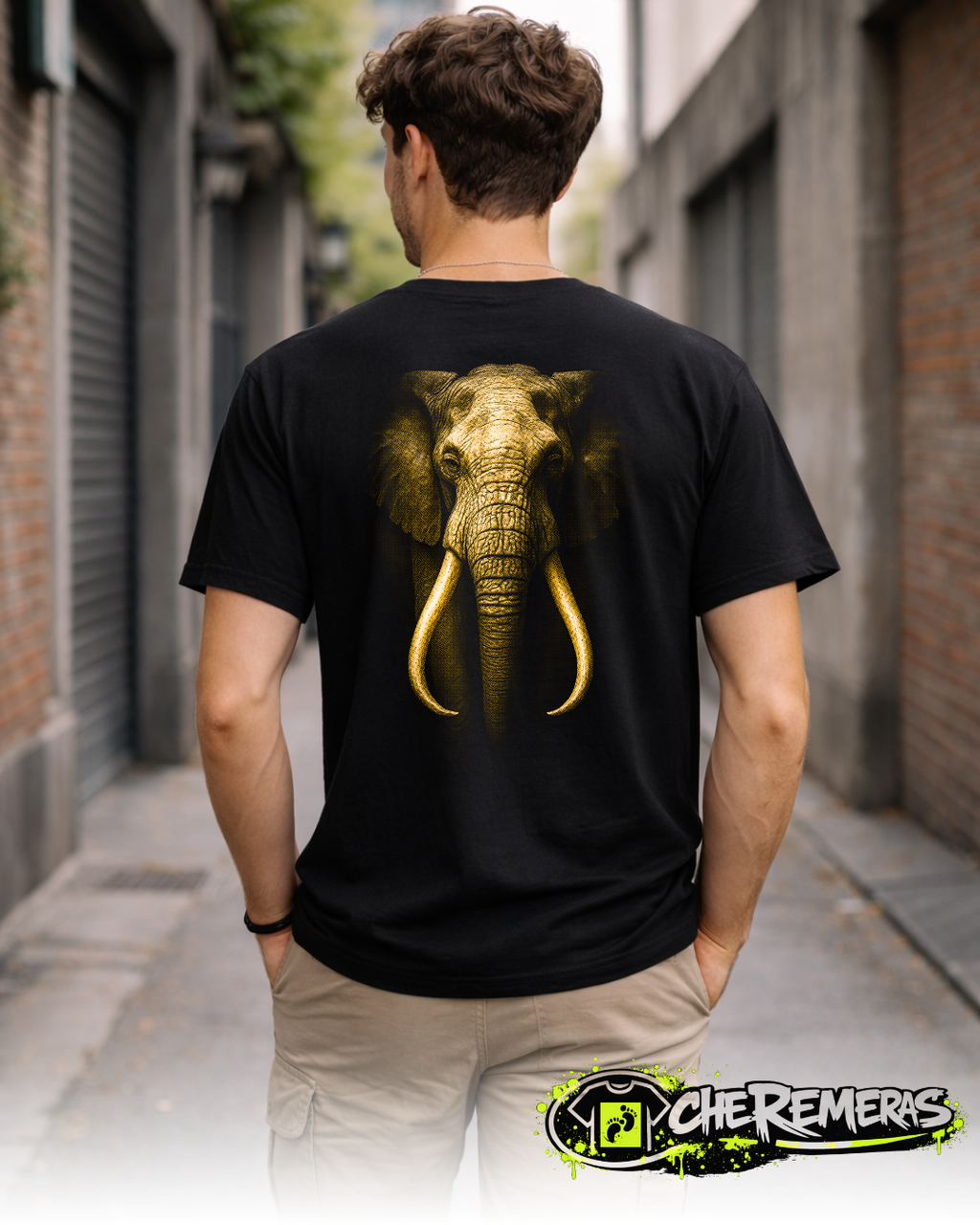 #150 - The Elephant - Black Back Solid