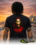 Remera La Casa De Papel #178 - Back Black Solid