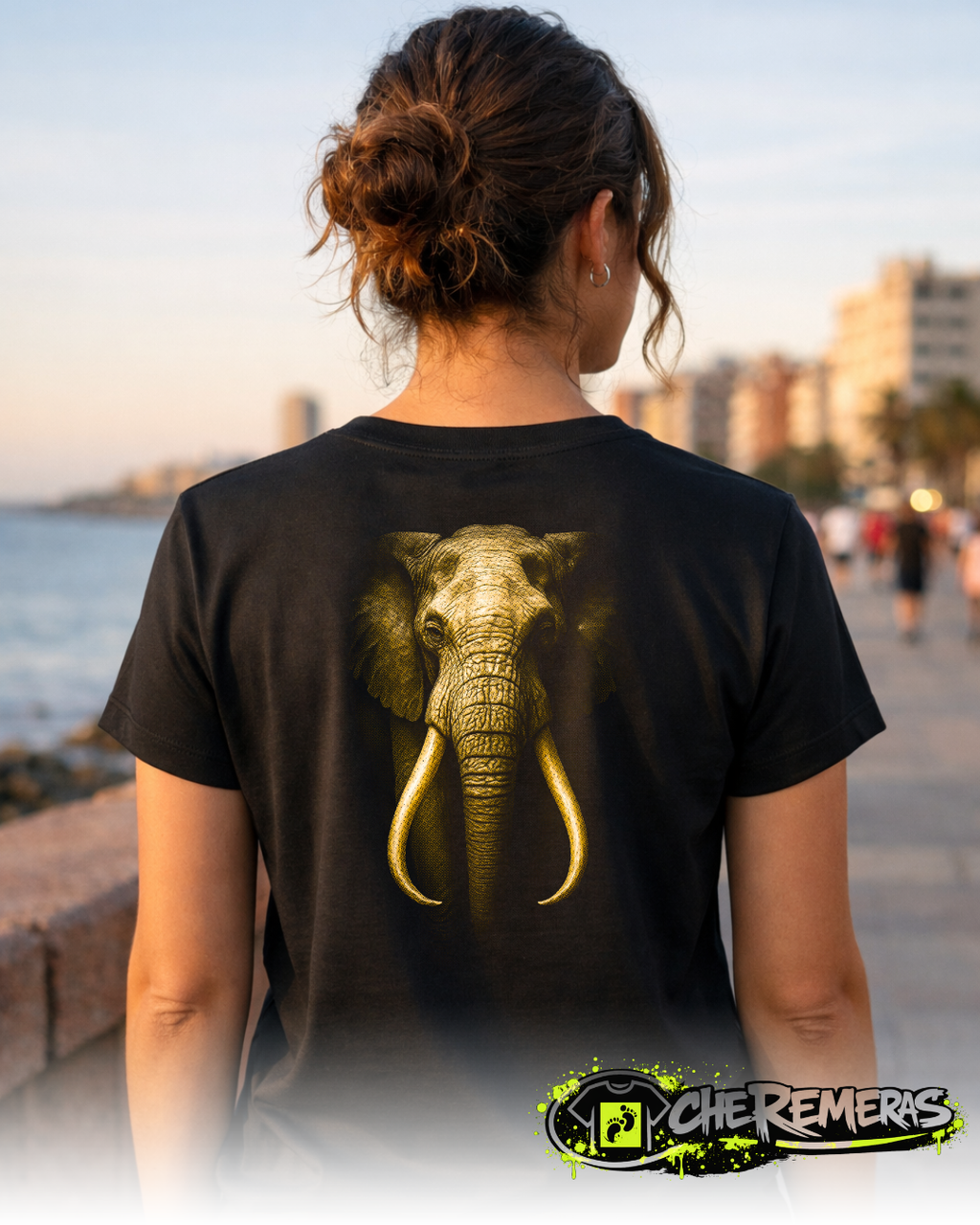 #150 - The Elephant - Black Back Solid