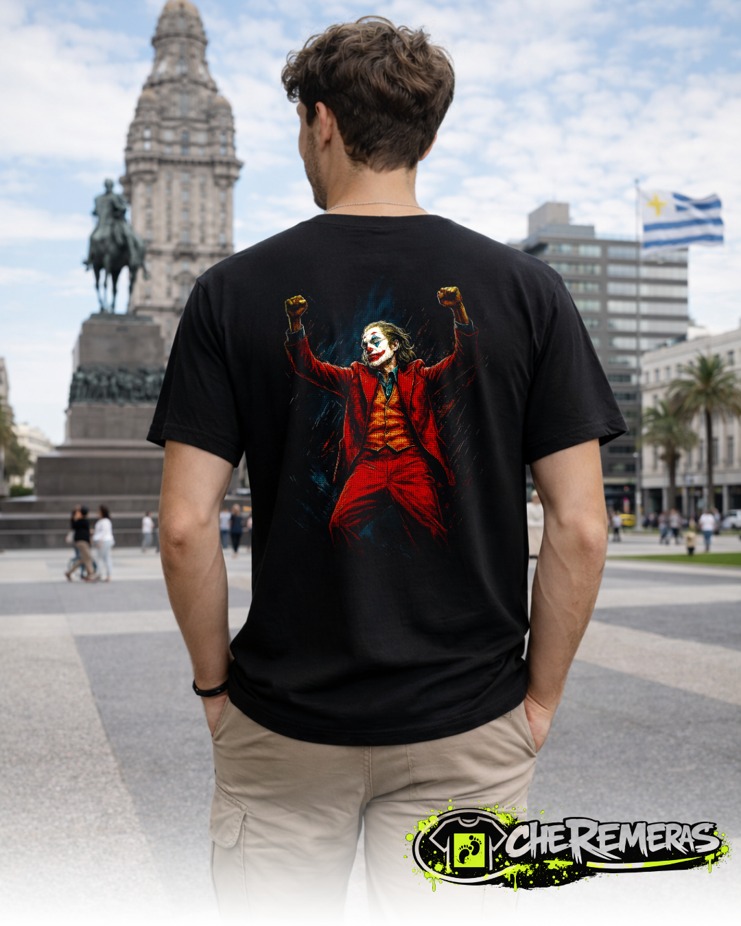 Remera The Joker #124 - Back Black Solid
