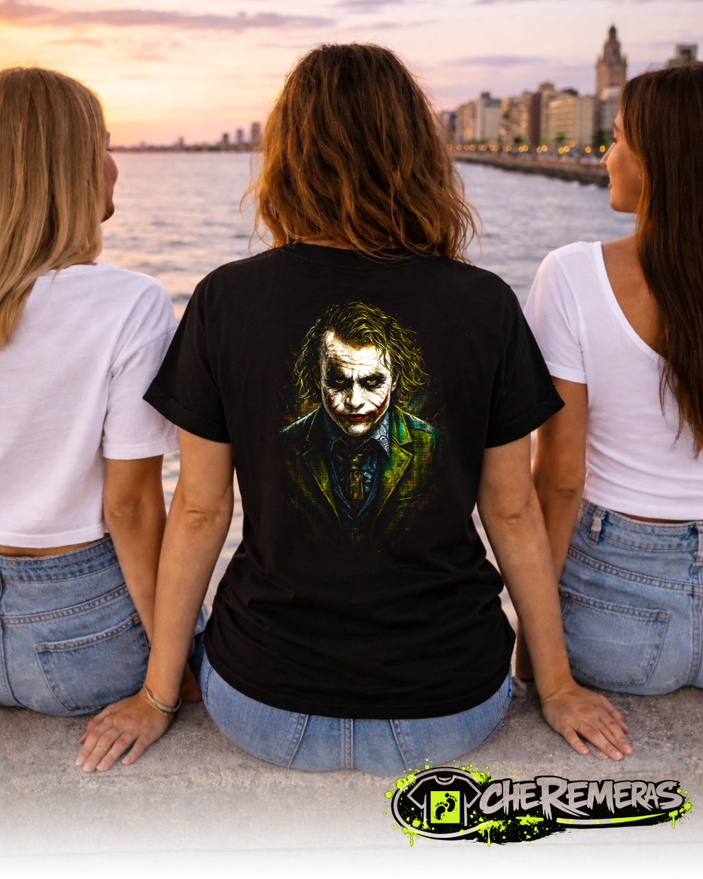 Remera The Joker #125 - Back Black Solid