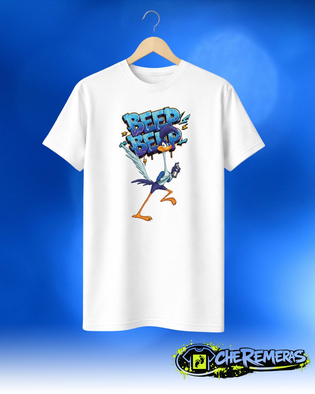 Remera Correcaminos #242 - Front White Solid