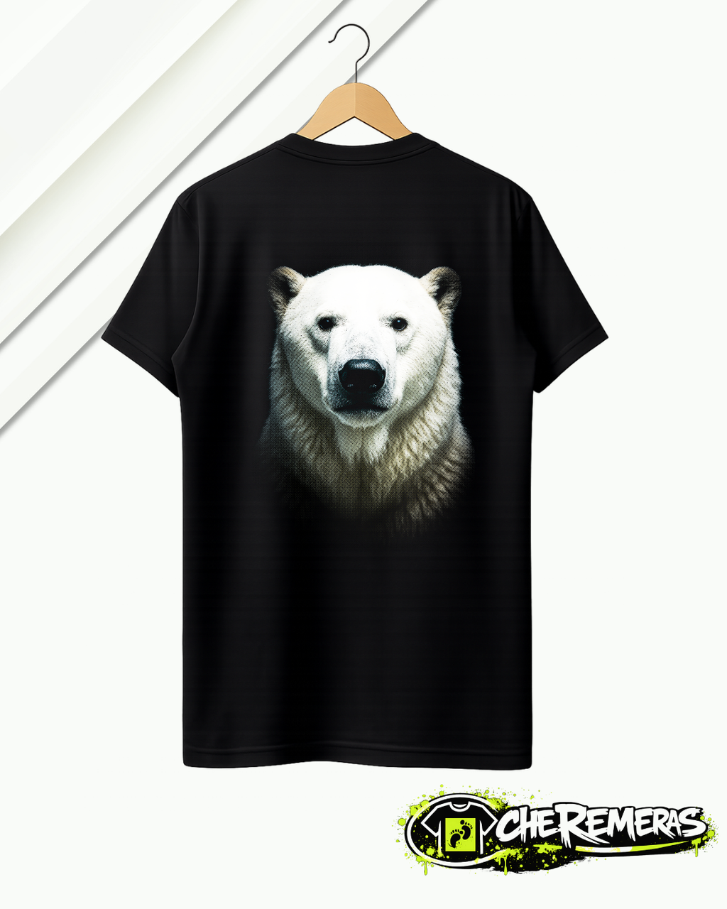#139 - The White Bear - Black Back Solid