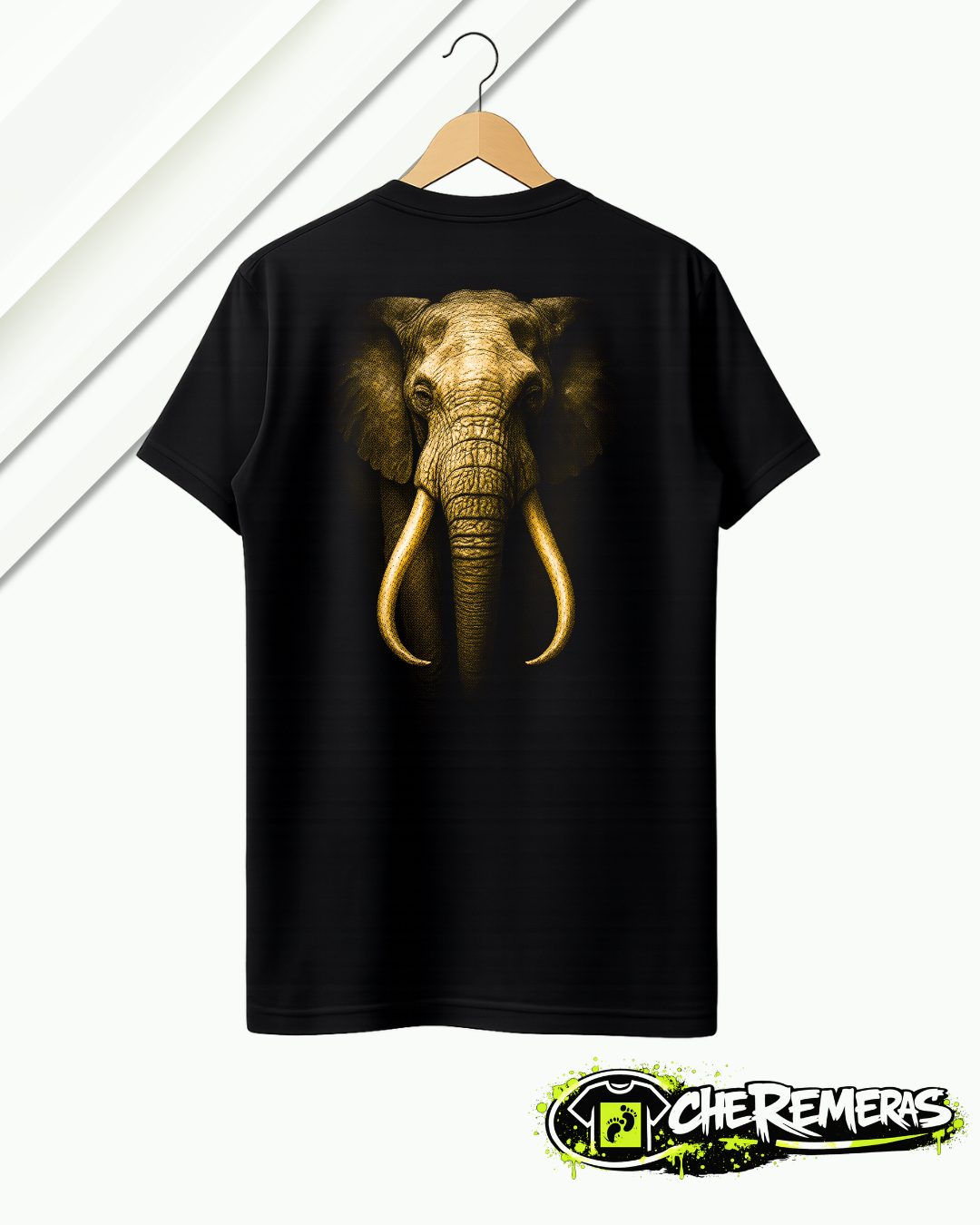 #150 - The Elephant - Black Back Solid