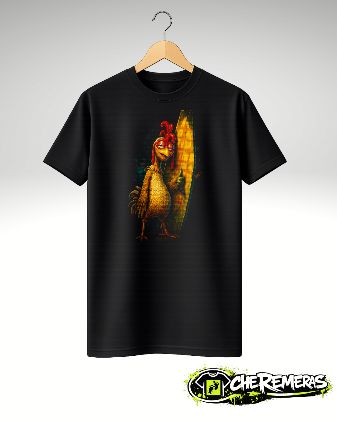 Remera Bartolito #158 - Front Black Solid