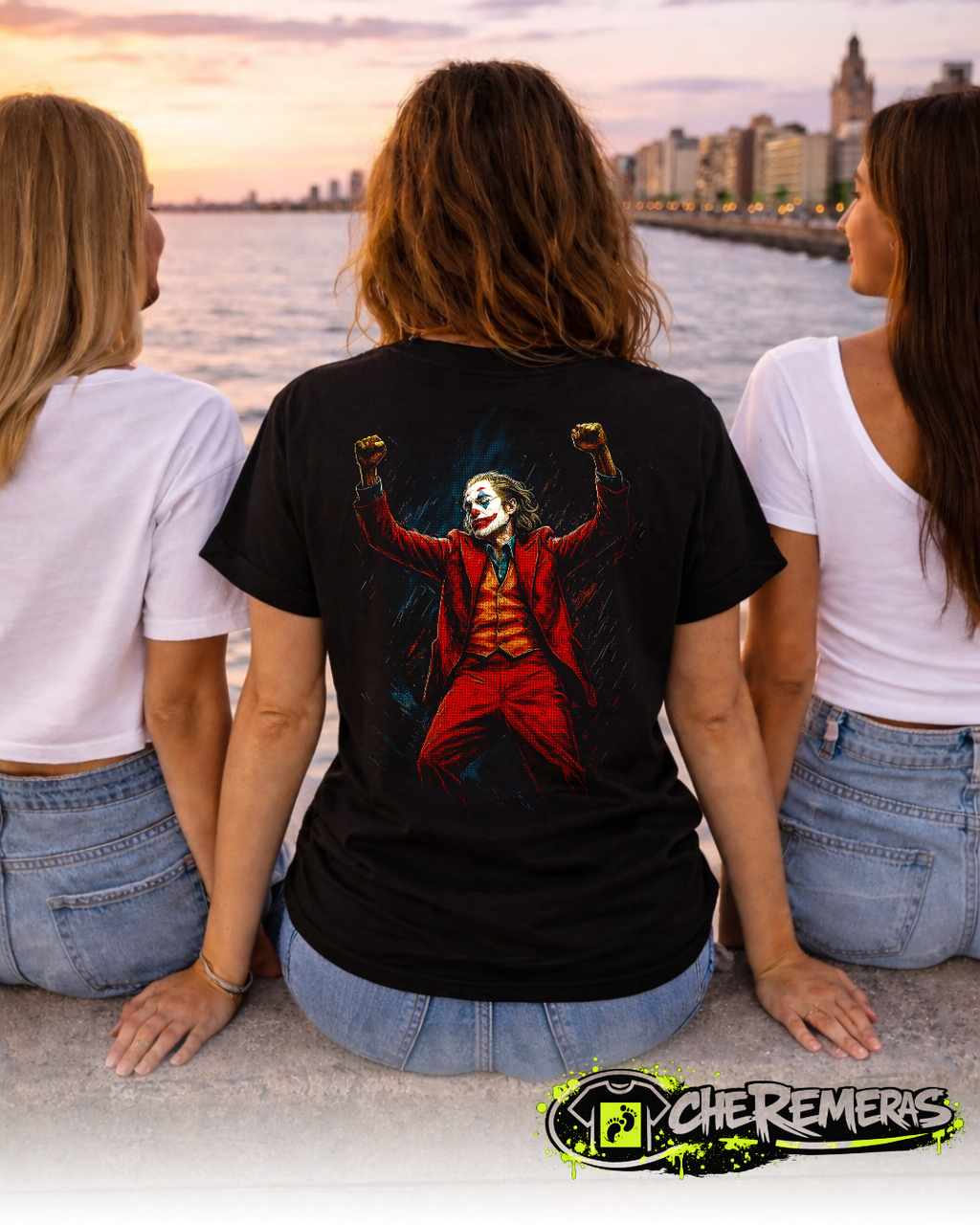 Remera The Joker #124 - Back Black Solid