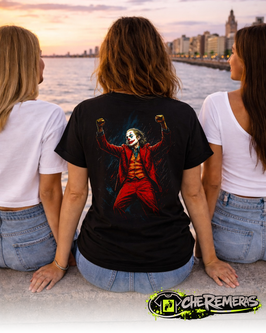 Remera The Joker #124 - Back Black Solid