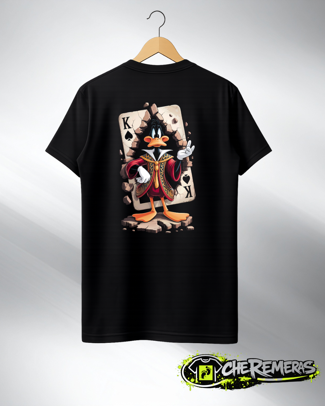 Remera Lucas Duck #30 - Back Black Solid