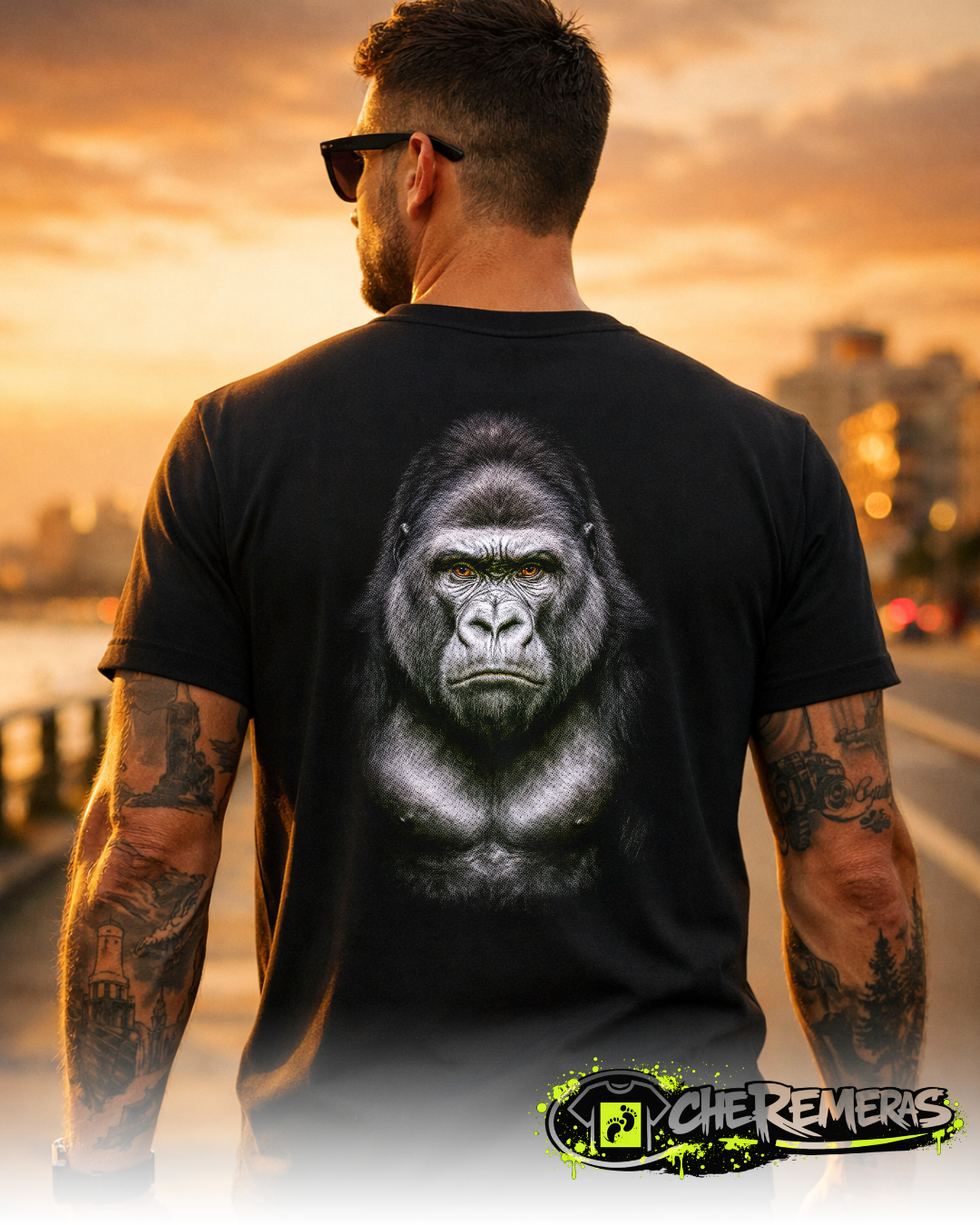 #200 - Gorilla King - Black Back Solid
