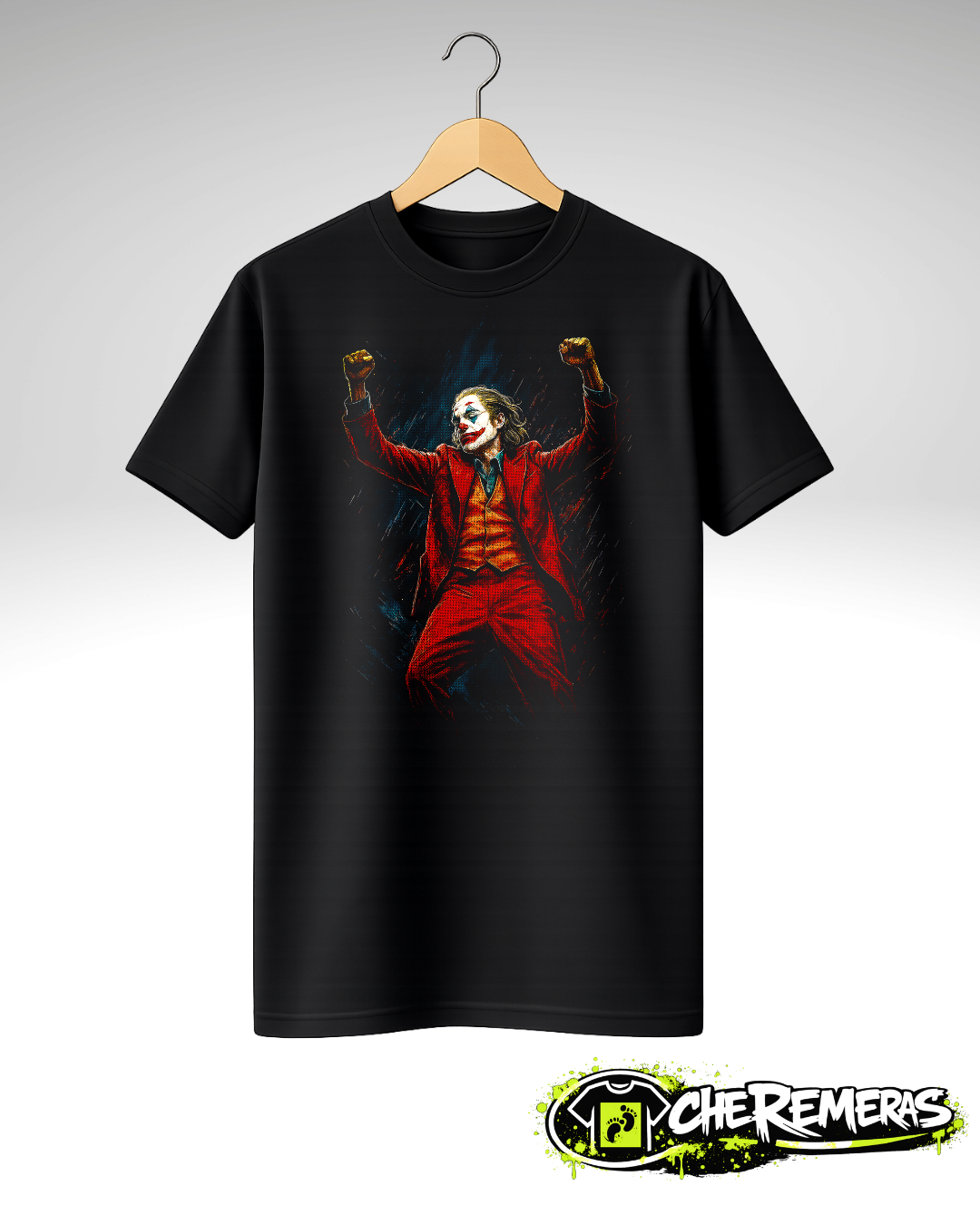 Remera The Joker #123 - Front Black Solid