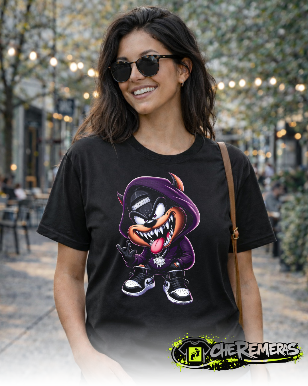 #48 - Taz Mania - Black Front Solid