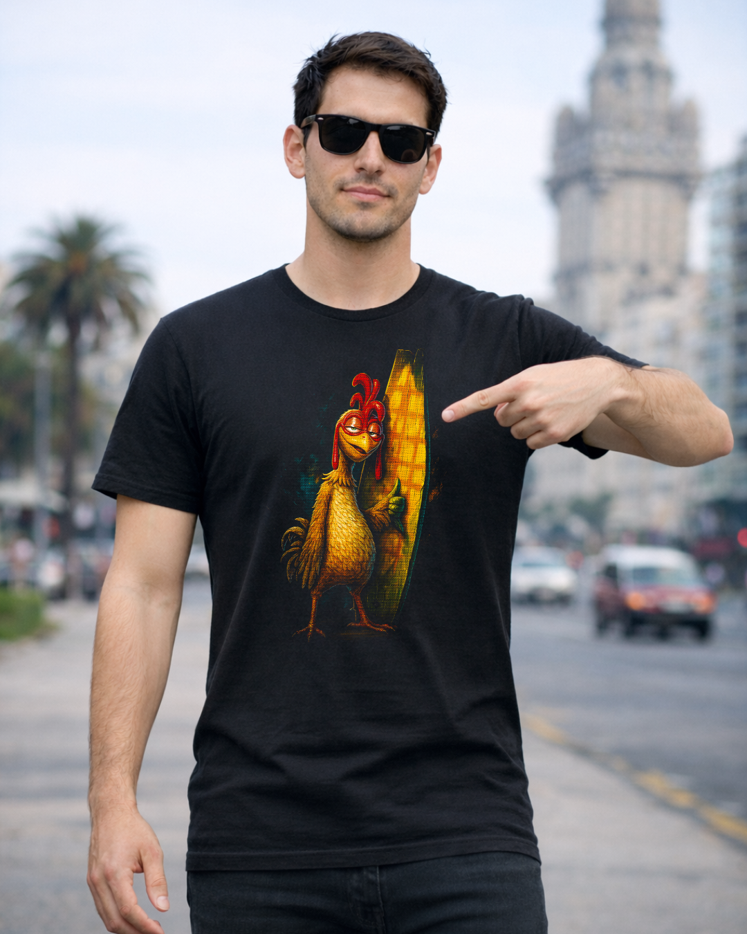 Remera Bartolito #158 - Front Black Solid