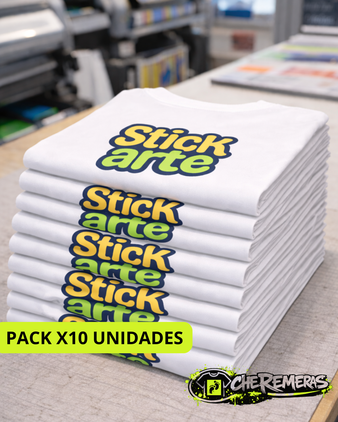 Pack Empresarial con ESTAMPA GRANDE (30X40cm)