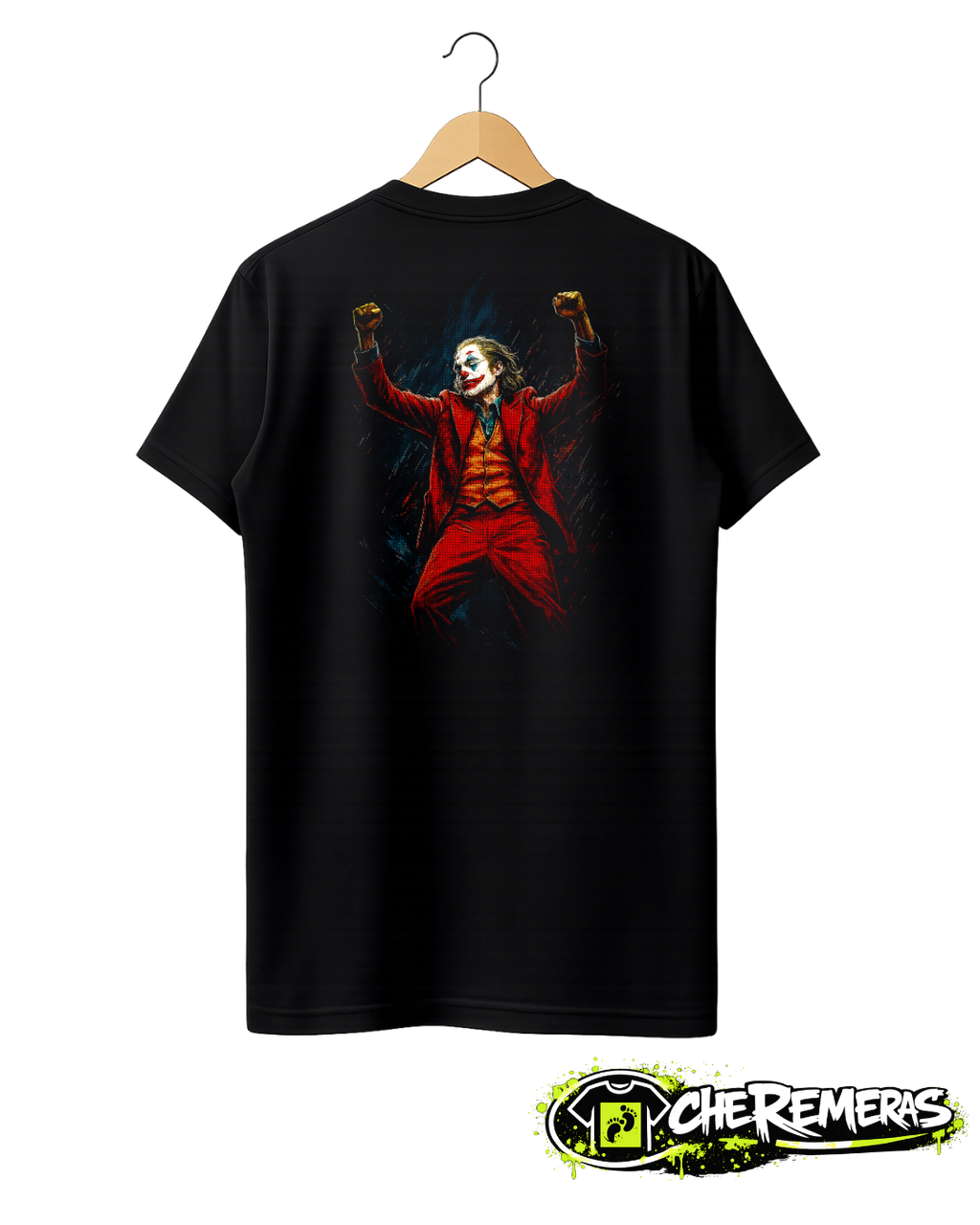 Remera The Joker #124 - Back Black Solid