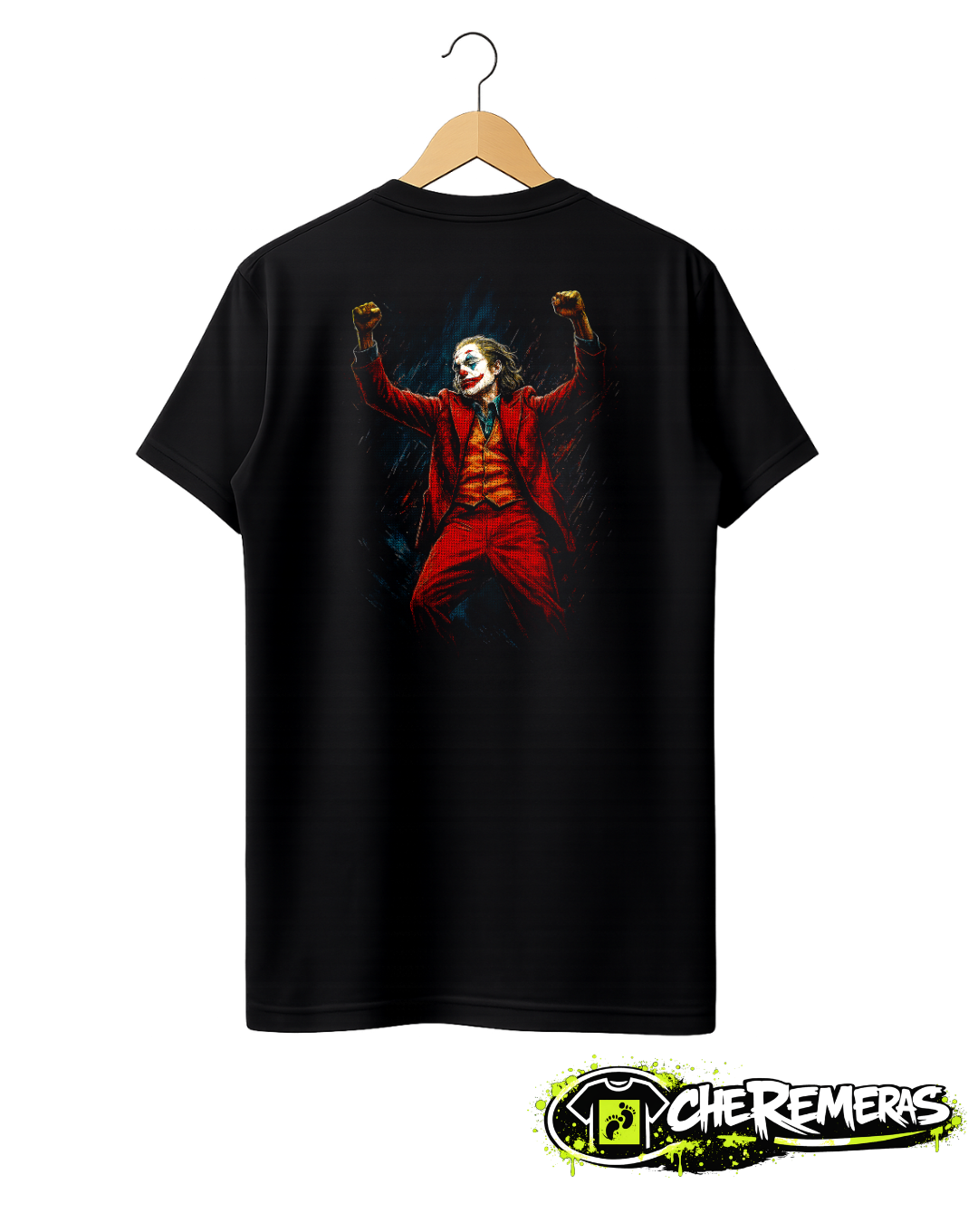 Remera The Joker #124 - Back Black Solid