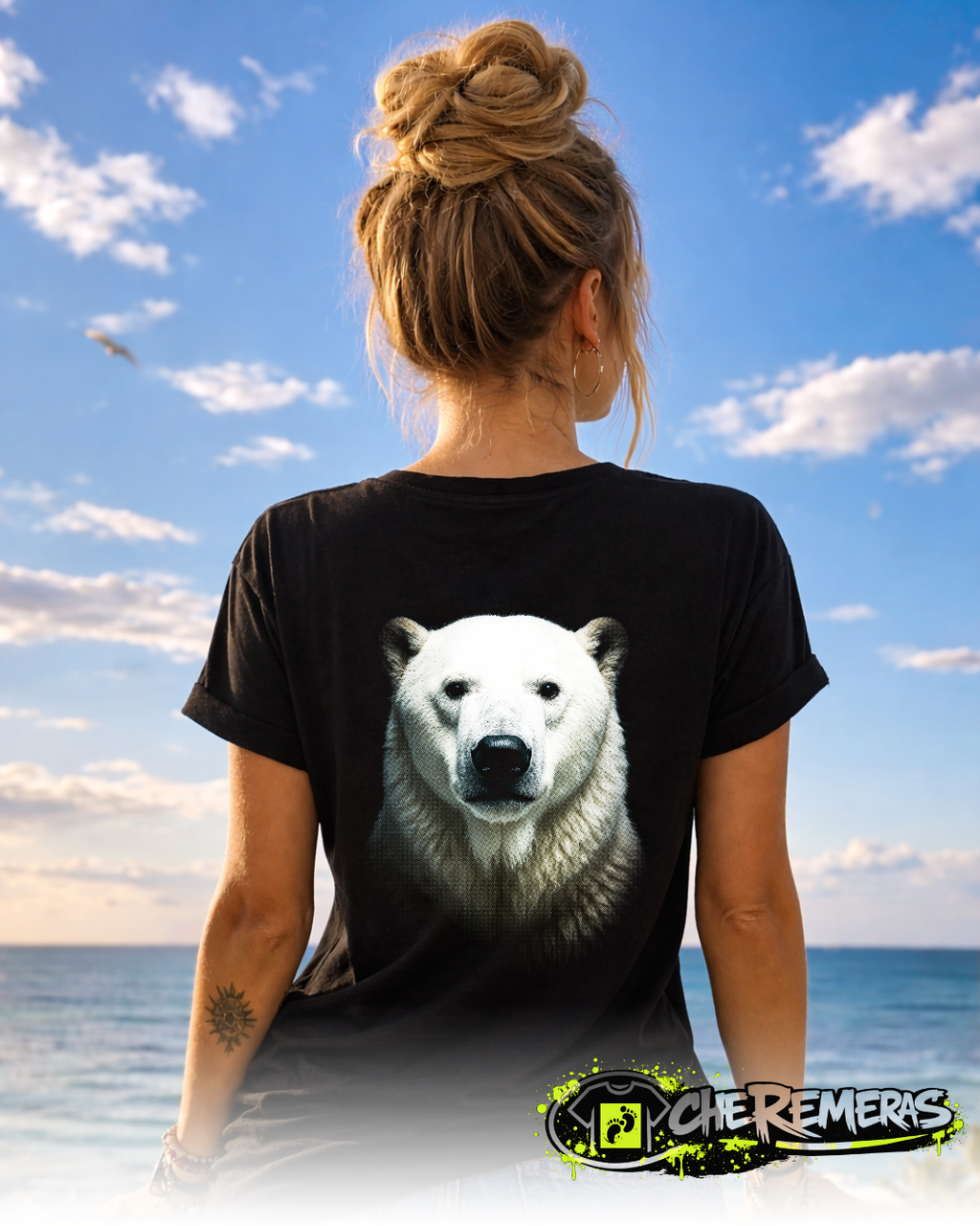 #139 - The White Bear - Black Back Solid