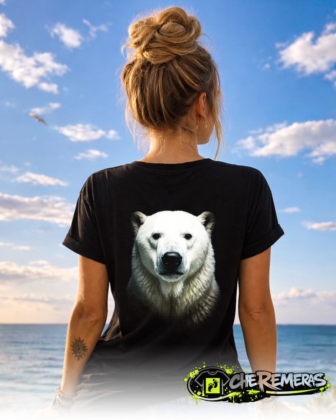 #139 - The White Bear - Black Back Solid