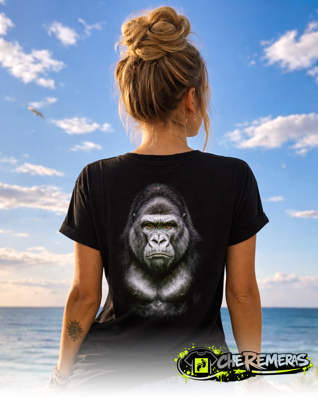 #200 - Gorilla King - Black Back Solid