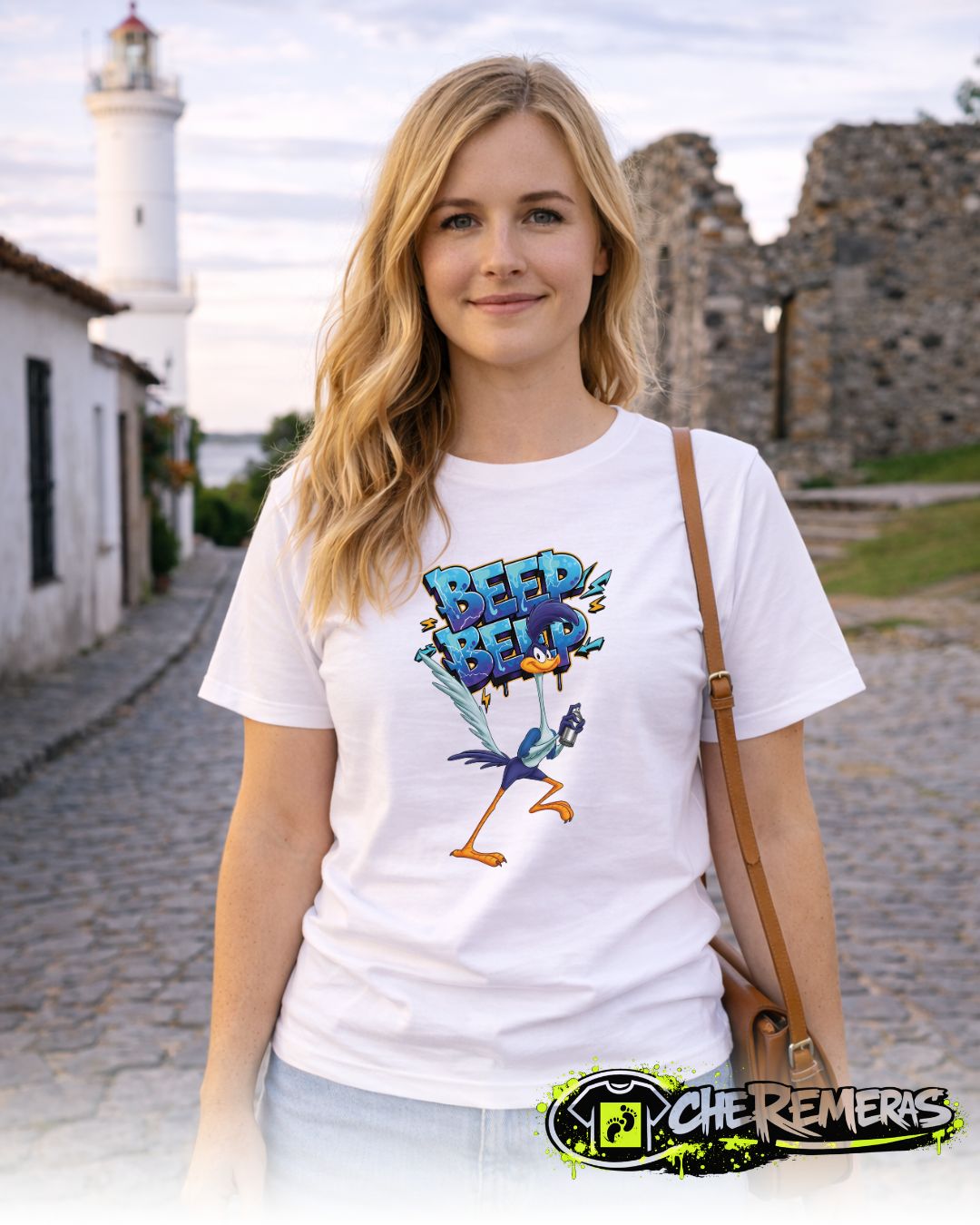 Remera Correcaminos #242 - Front White Solid