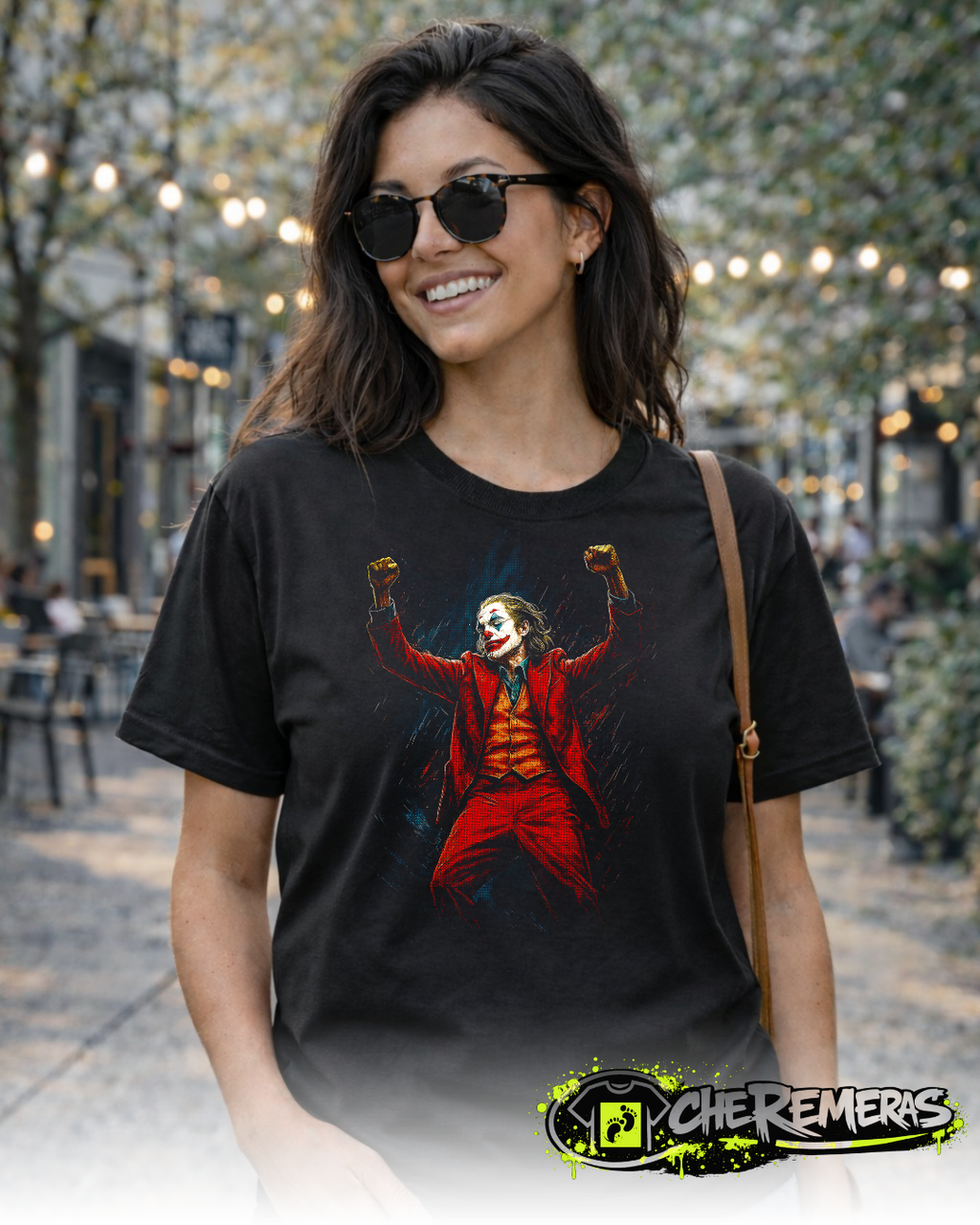 Remera The Joker #123 - Front Black Solid