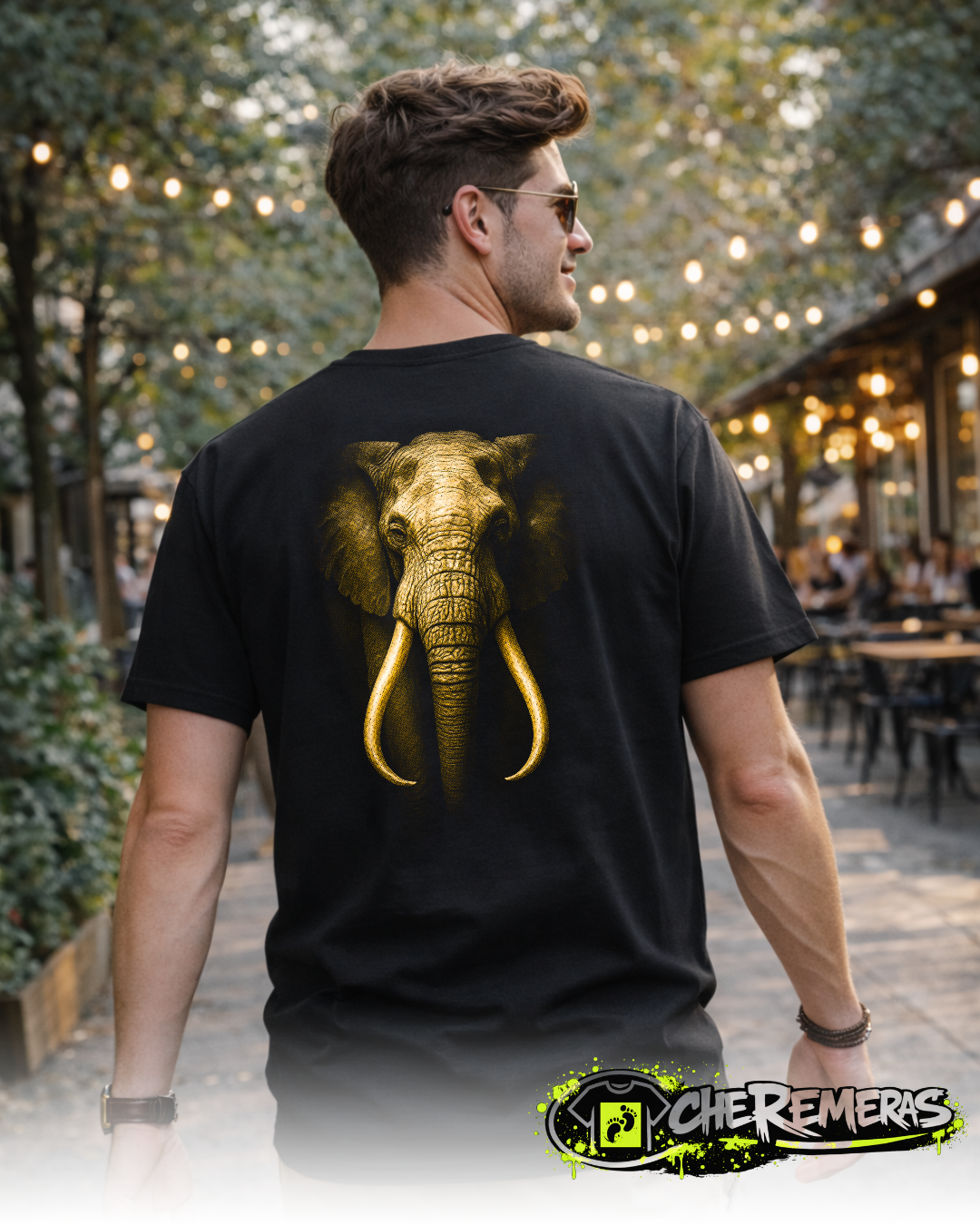 #150 - The Elephant - Black Back Solid