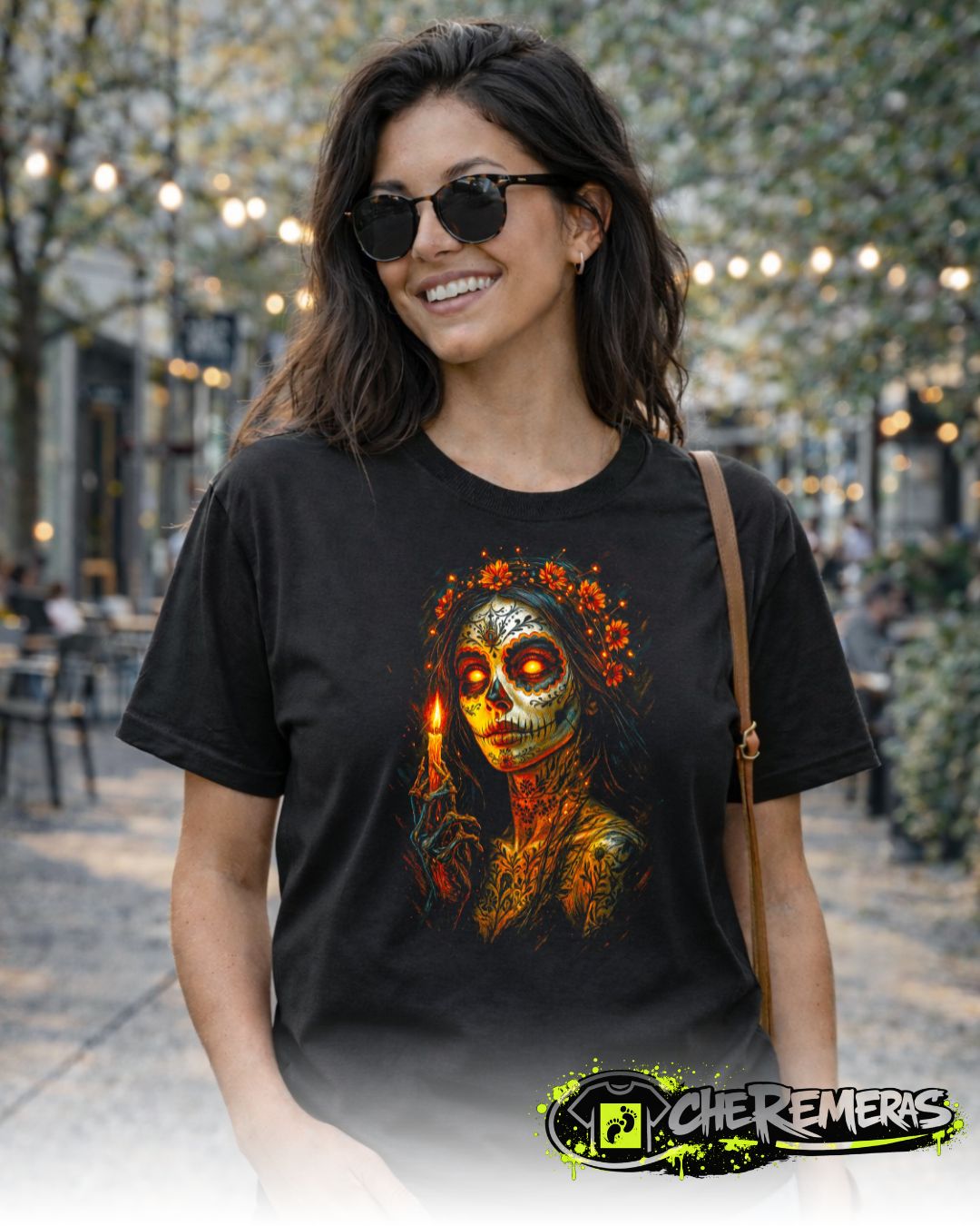 #188 Arte Impresionante y Moderna - Front Black Solid
